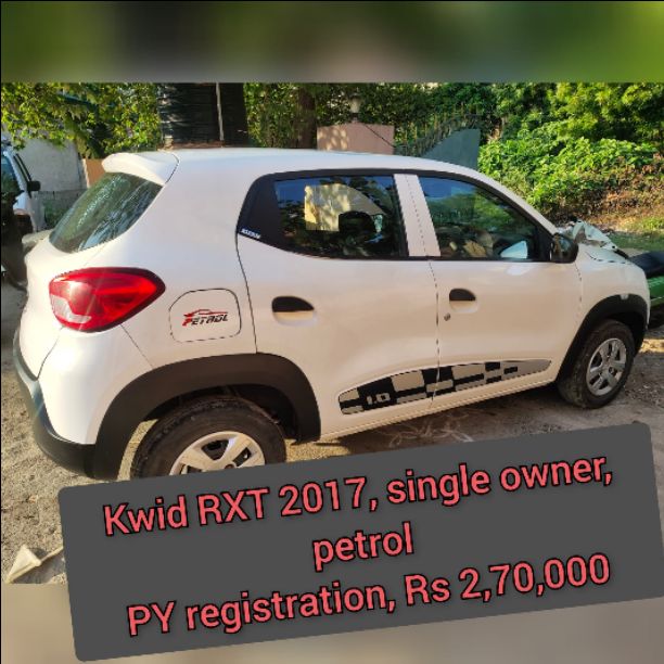 370-for-sale-RENAULT-Kwid-Petrol-First-Owner-2017-PY-registered-rs-270000